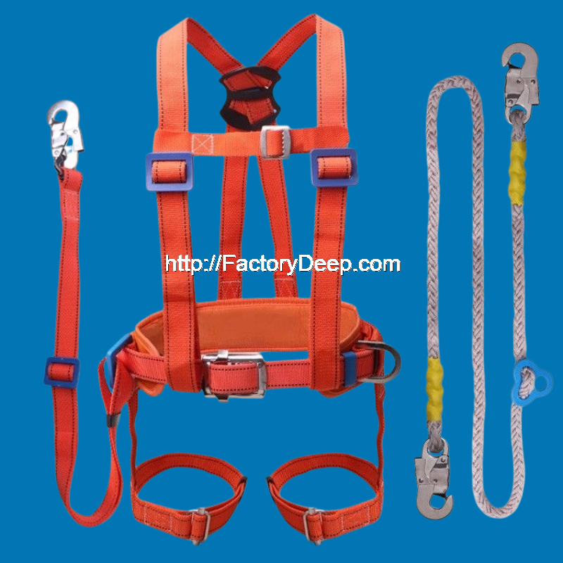 5 Point Fall Protection Safety Harness,