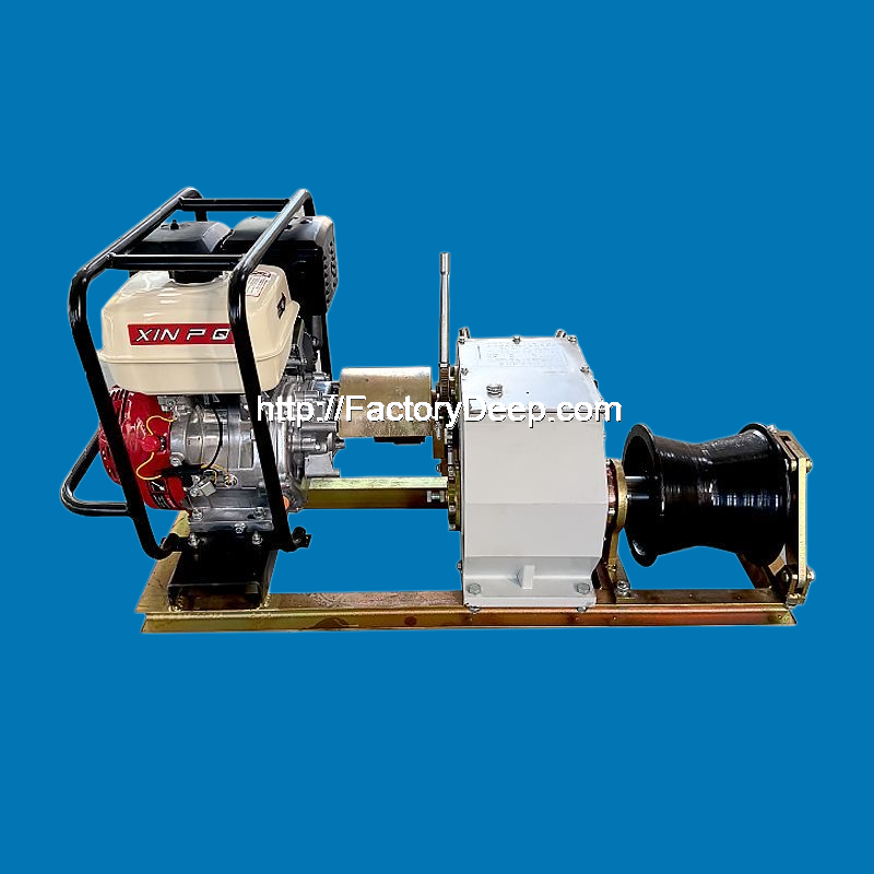 Motorized Cable Pulling Winch, Power Lin