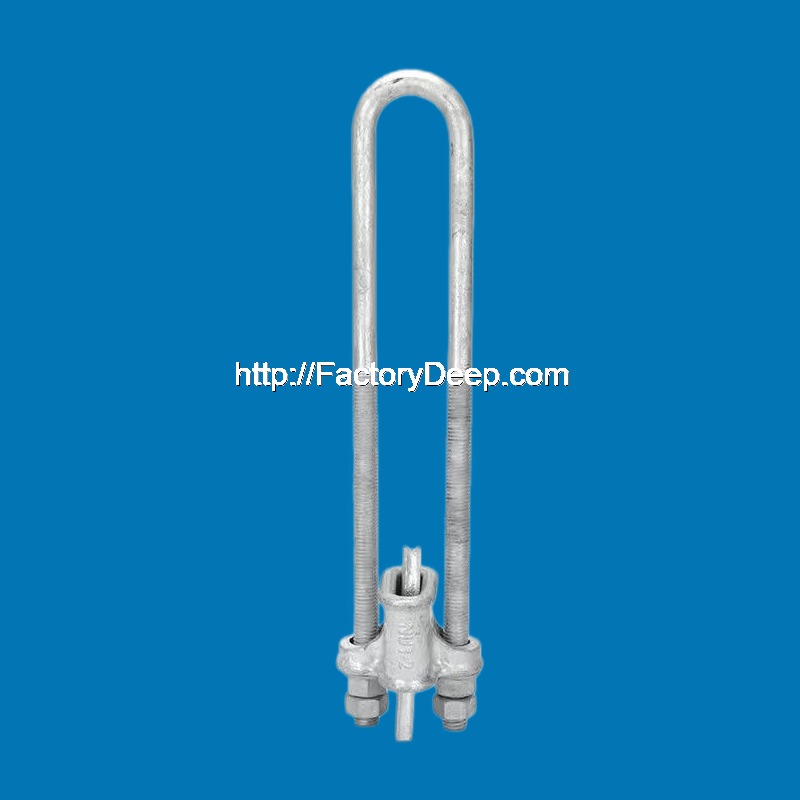 NUT Type Guy Clamp Connecting Fitting, T