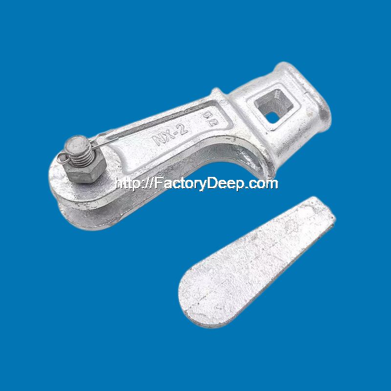NUT Type Guy Clamp Connecting Fitting, T