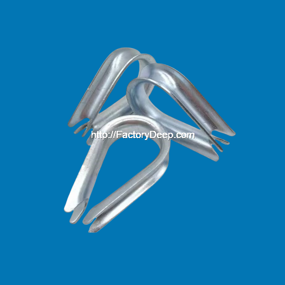 Wire Rope Thimble Connecting Fitting, Ga