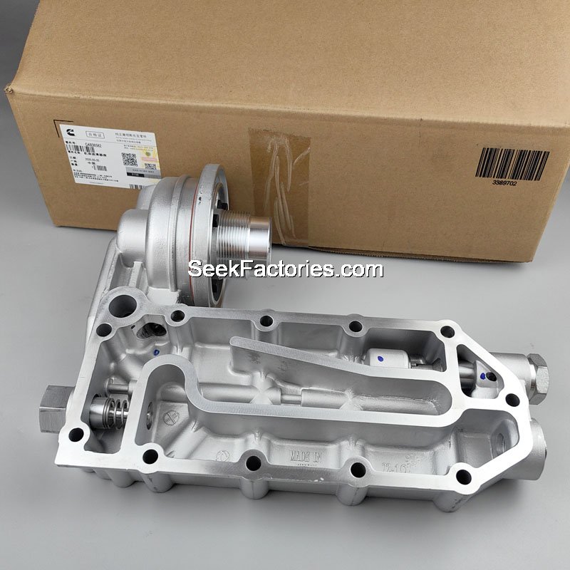 Кронштейн маслянного фильтра ISLe, L в сборе с клапанами