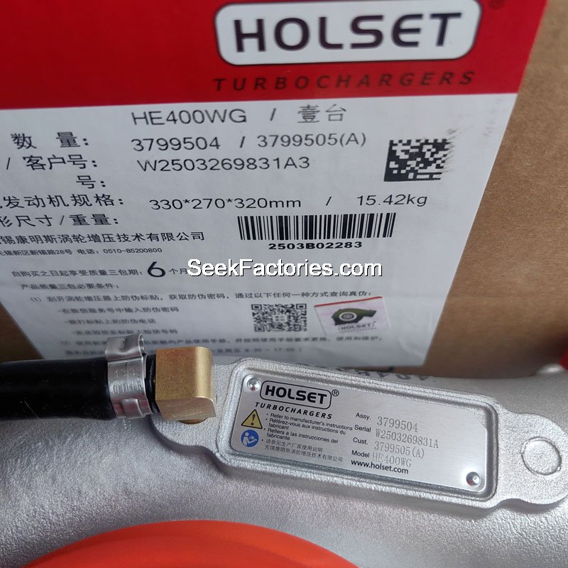 Holset Turbocharger Cummins QSL 3799504 HE400WG