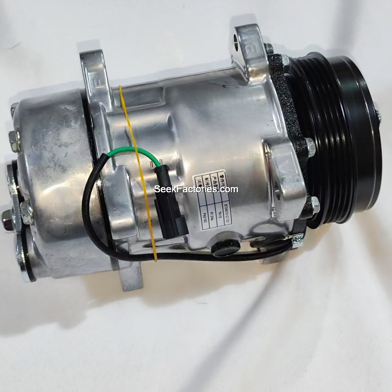 24V Air Conditioner Compressor For Dongfeng Tianlong Kinland Truck High Quality Heavy Duty Cooling P