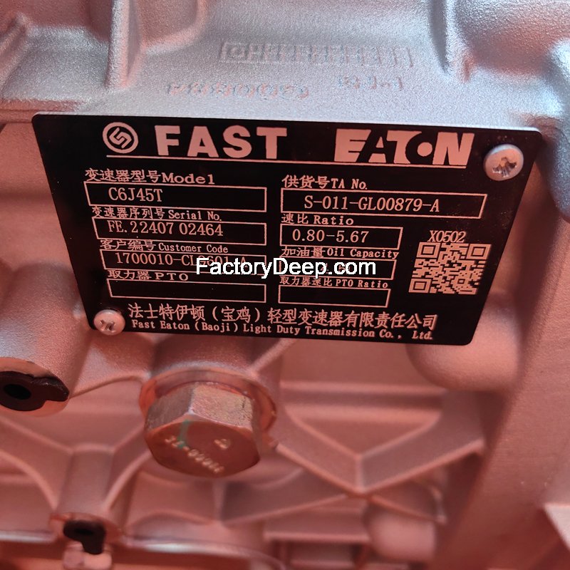 Transmission assembly FAST C6J45T