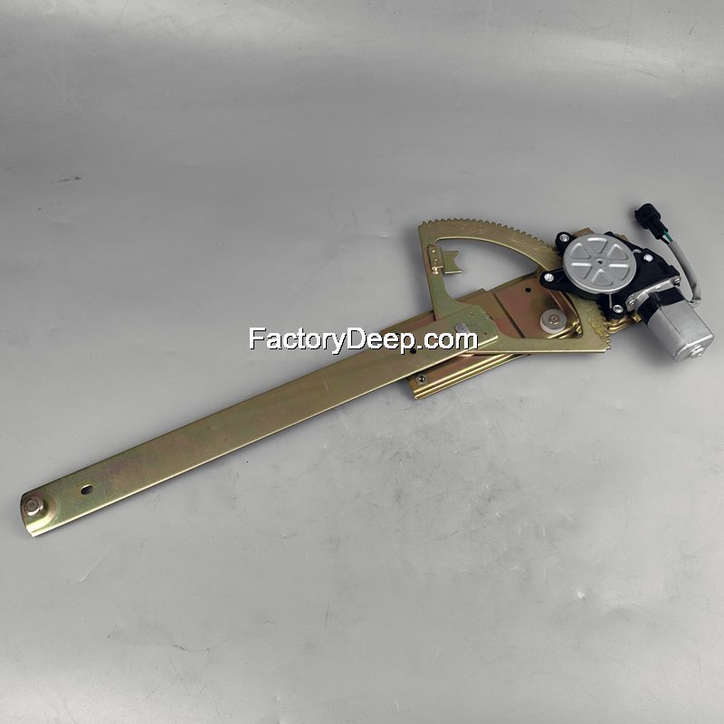 Left door glass riser(powered)