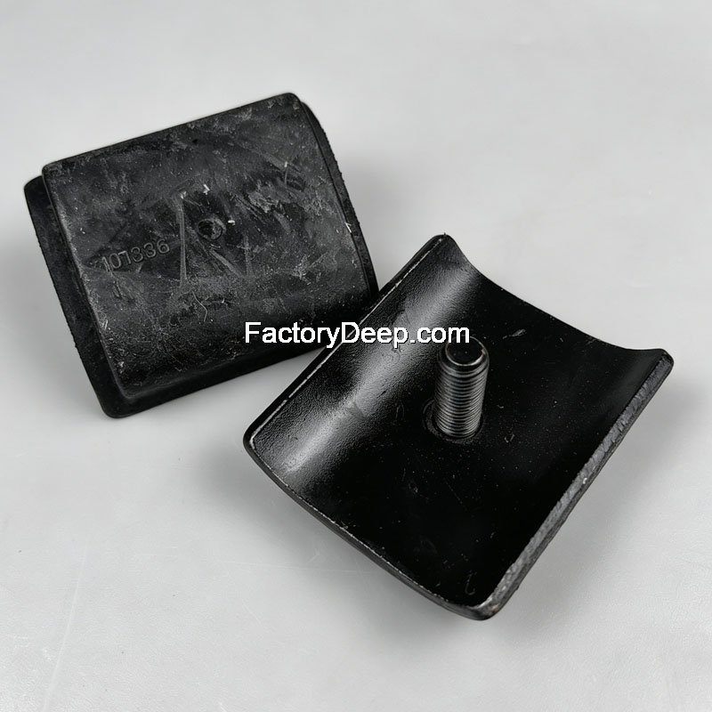 Leaf spring buffer block