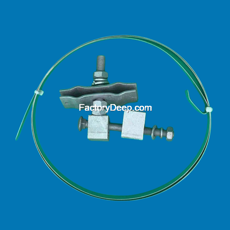 ADSS OPGW Optical Cable Downlead Clamp f