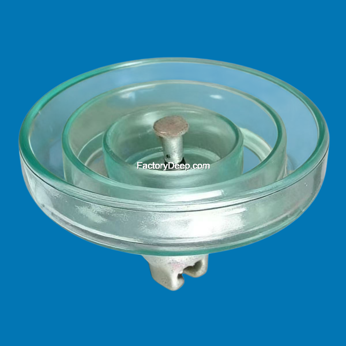 High Voltage Toughened Glass Insulator f