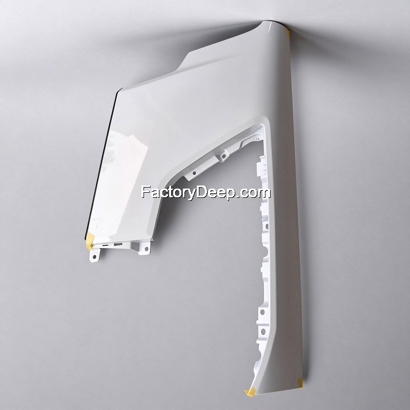 Left cabin corner panel assembly