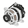 Alternator Icon