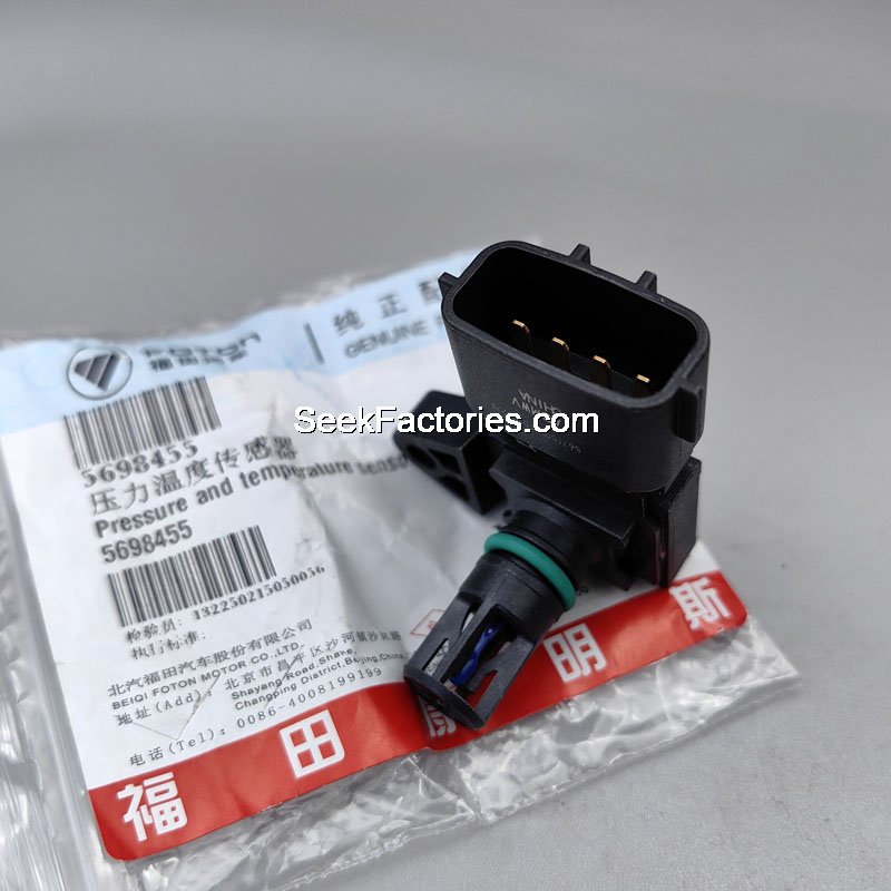 Pressure Temperature Sensor Cummins M11 2897333 5698455 for Foton ISF3 ...